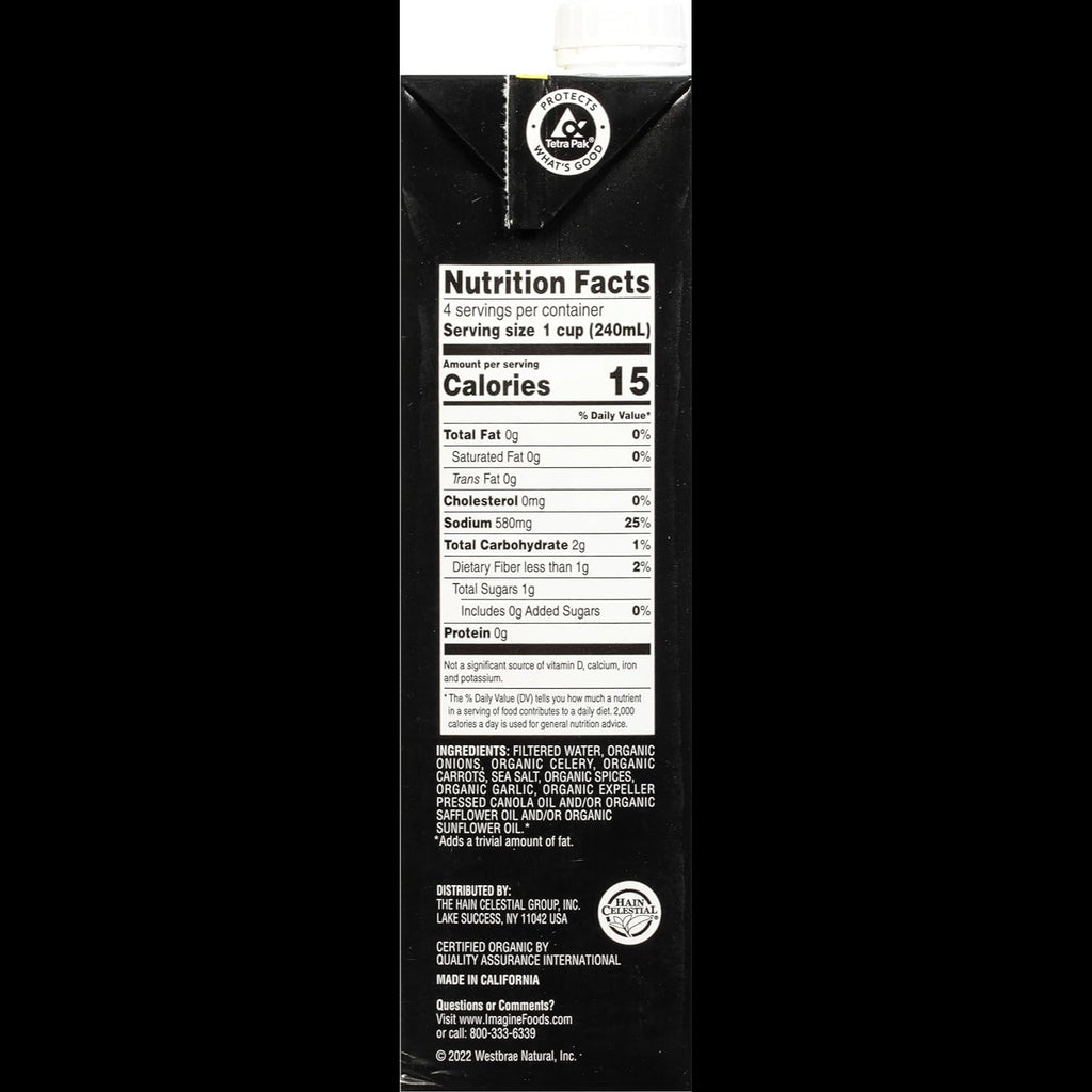 Organic Vegetarian No-Chicken Broth