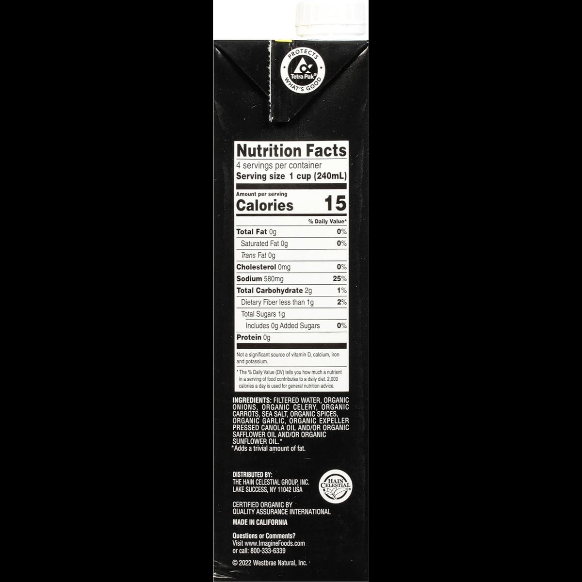 Organic Vegetarian No-Chicken Broth