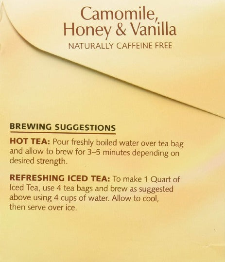 Honey & Vanilla Camomiletea
