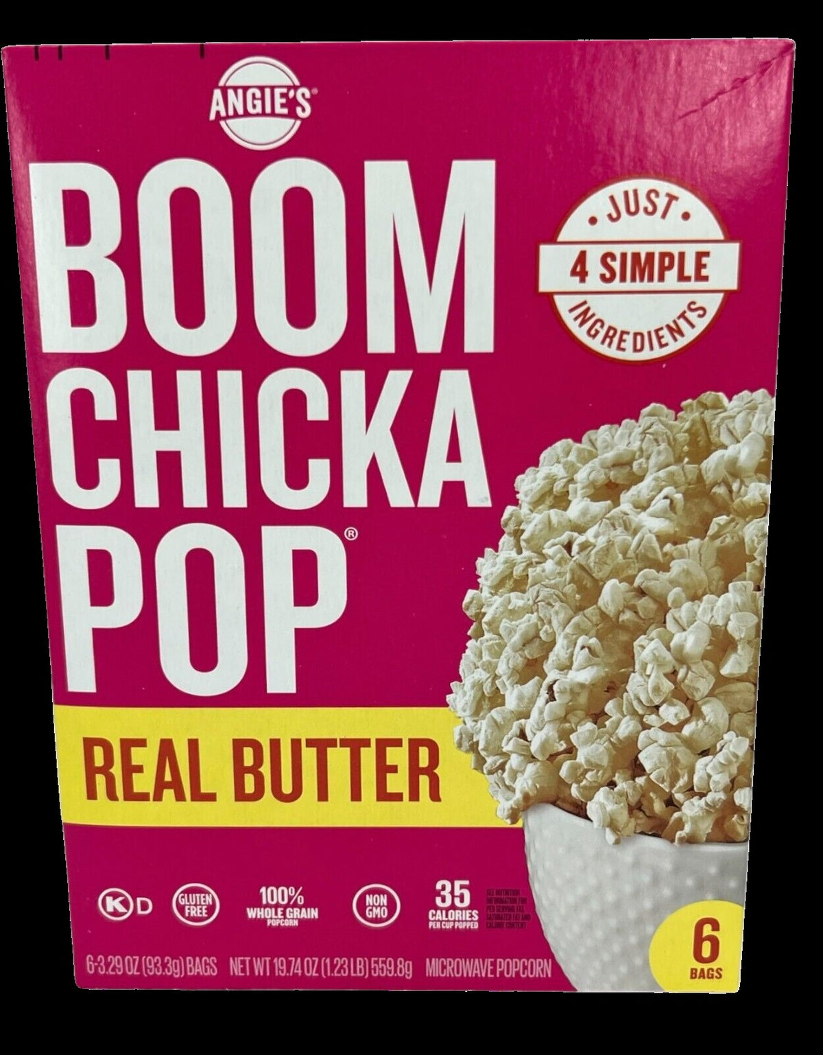 Real Butter Microwave Popcorn