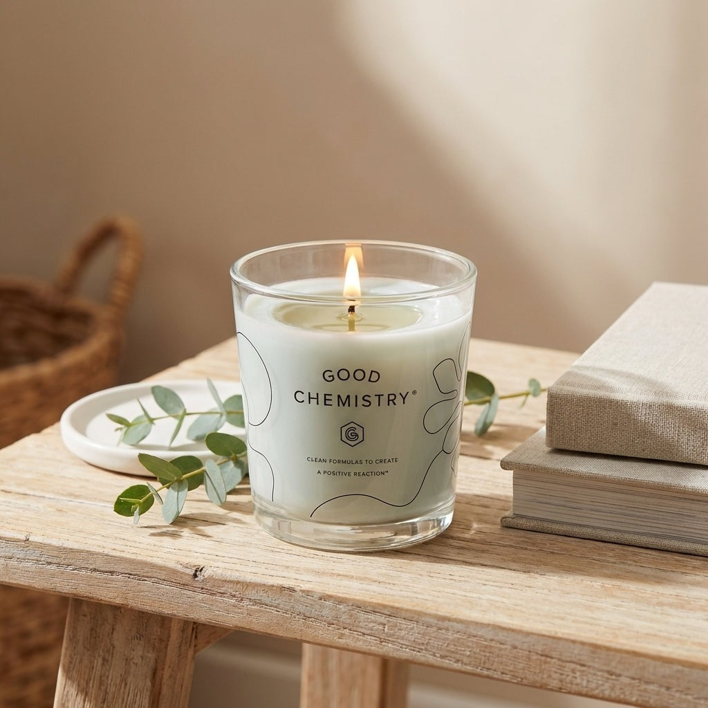 Bistro Glass Candle - Sea Salt + Soothe