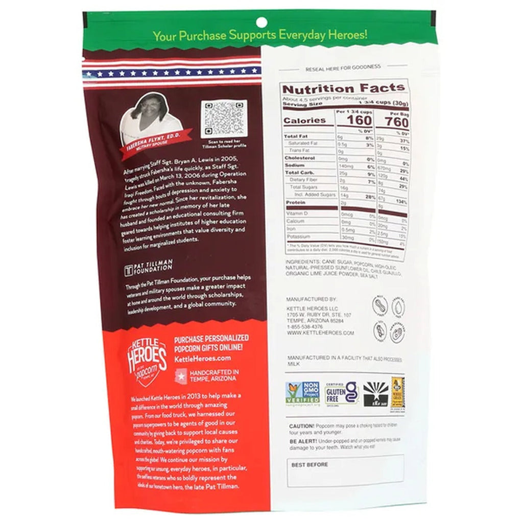 Guajillo Chile Lime Kettle Corn