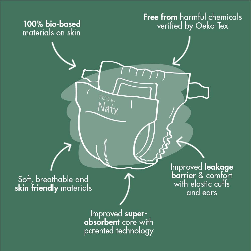 Eco Diapers Size 5 (22 CT)