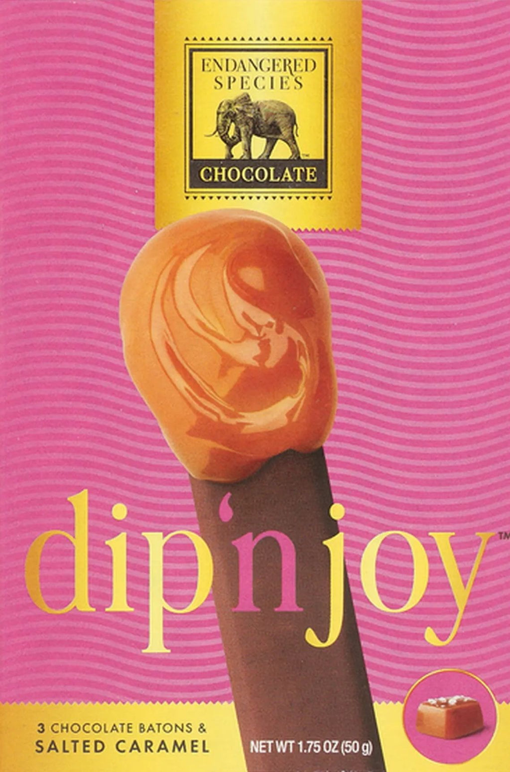 Dip And Joy Salted Caramel Chocolate Stick (6 Pack)