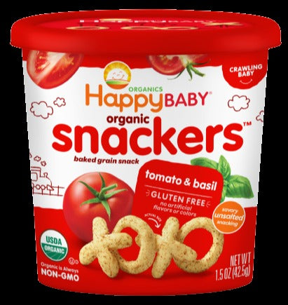 Organic Tomato & Basil Snackers
