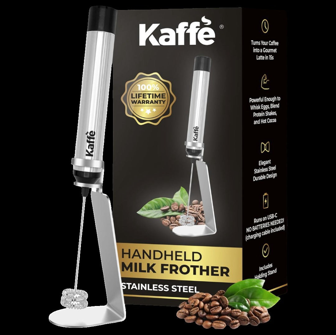 Rechargeable Milk Frother With Stand
