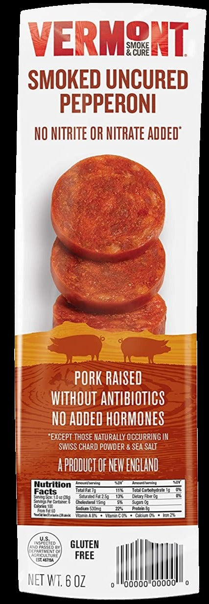 Smoked Uncured Pepperoni