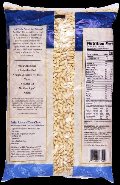 Puffed Rice Cereal