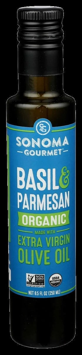 Organic Extra Virgin Olive Oil Basil Parm