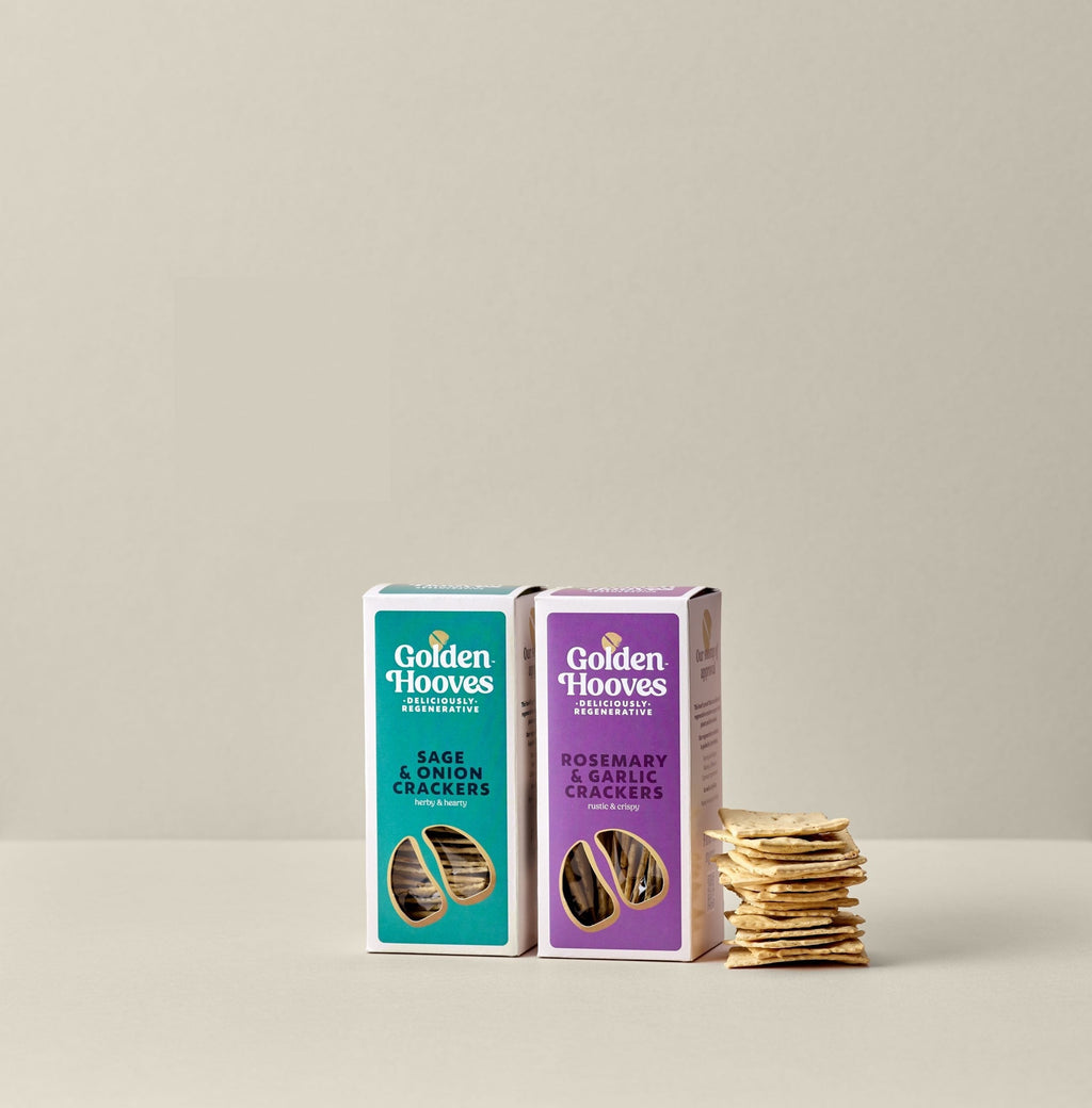 Rosemary Garlic Crackers