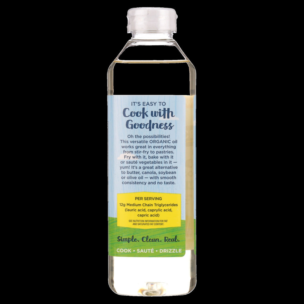 Unflavored Coconut Cooking Oil