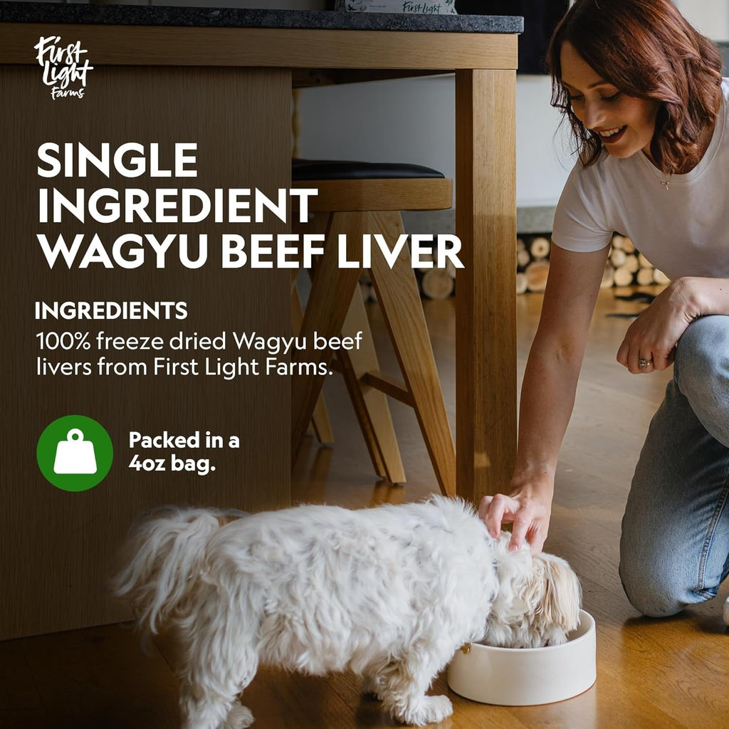 Freeze-Dried Wagyu Liver Dog Treats