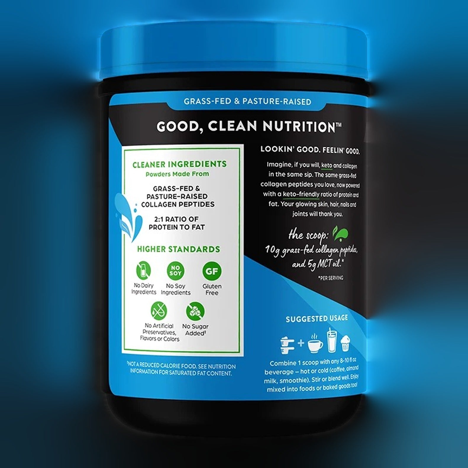 Organic Vanilla Collagen Protein Powder