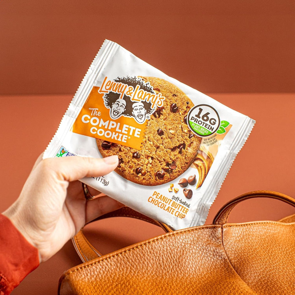 Peanut Butter Chocolate Chip Complete Vegan Cookies (4CT)