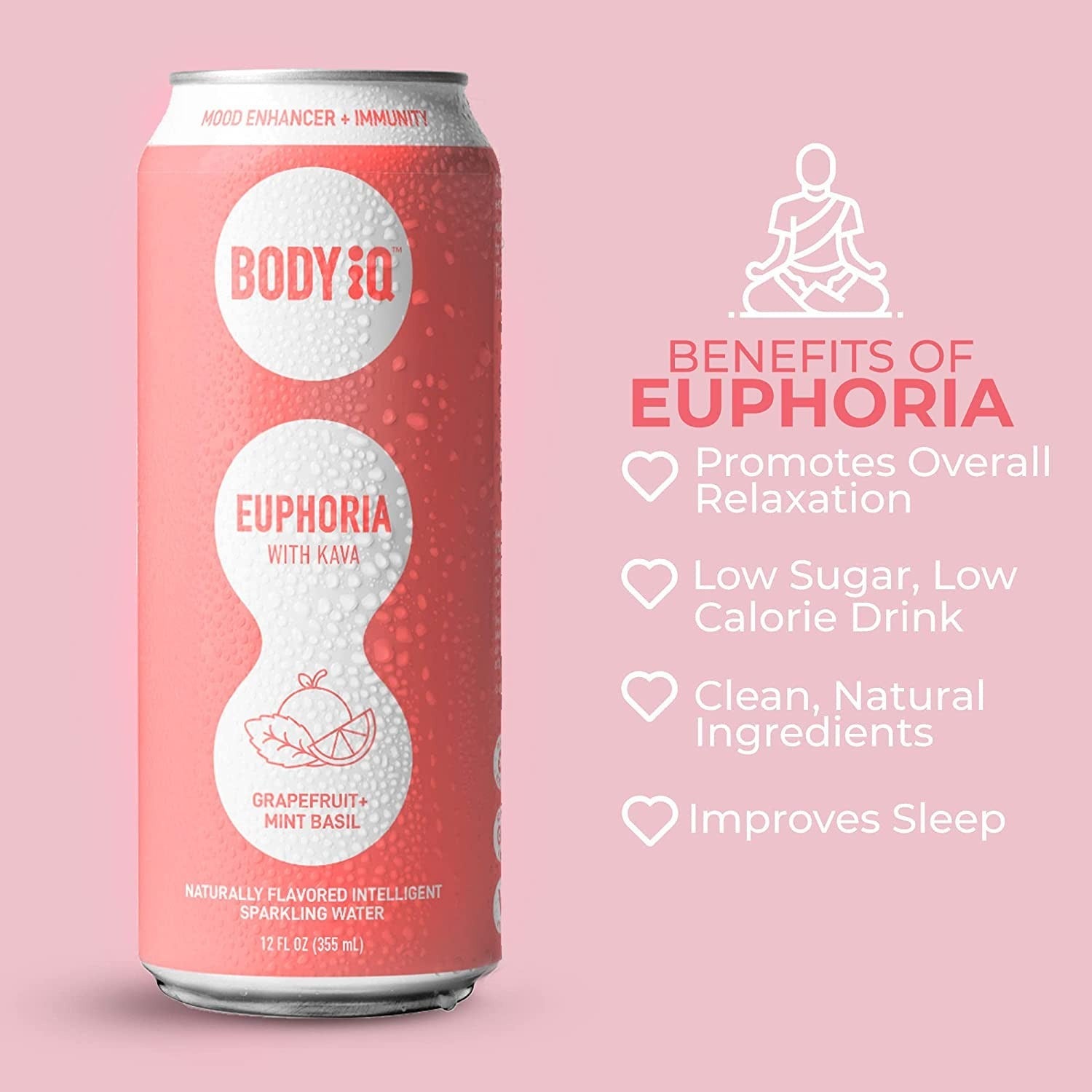 Grapefruit Mint Basil Sparkling Water