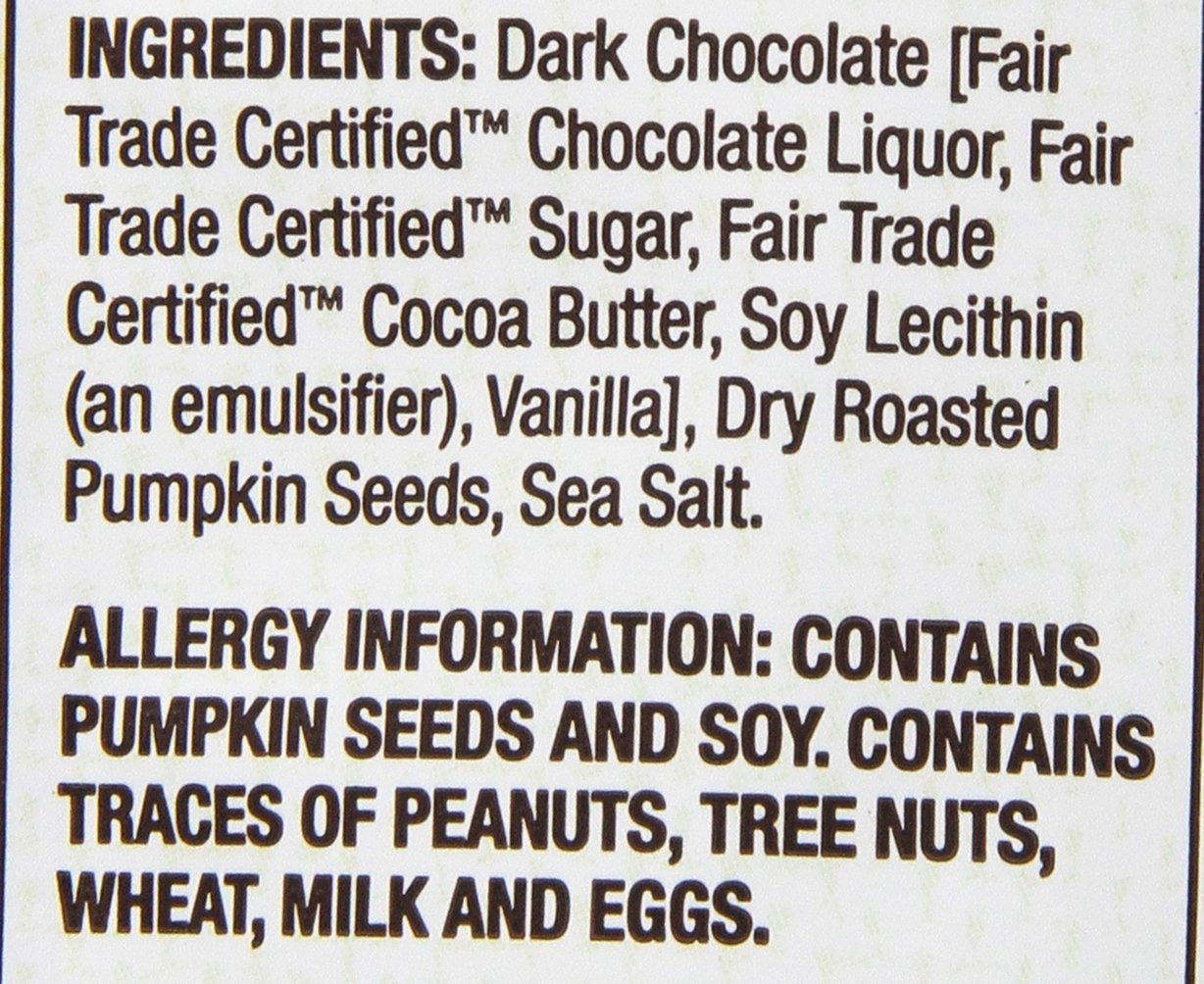 Dark Chocolate Covered Pumpkin Seeds
