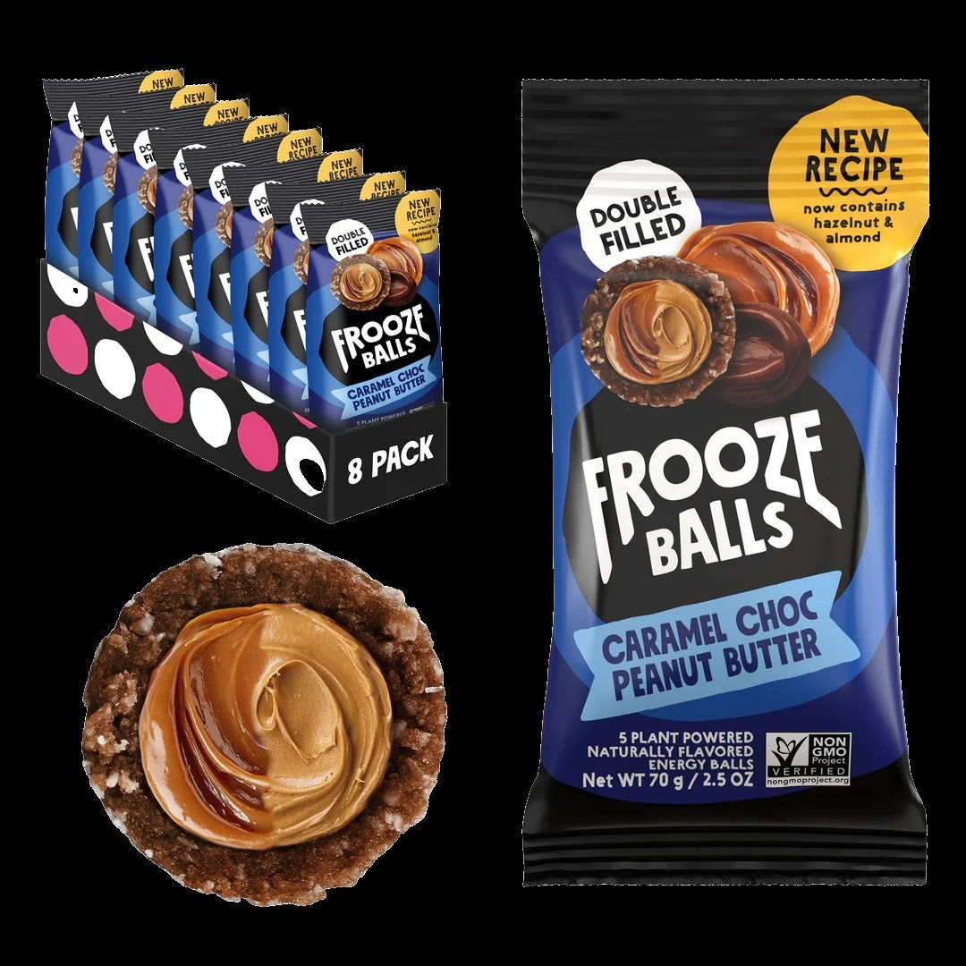 Caramel Choc Peanut Butter (8 Pack)