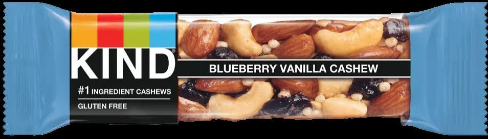 Blueberry Vanilla Cashew Bars 6Ct