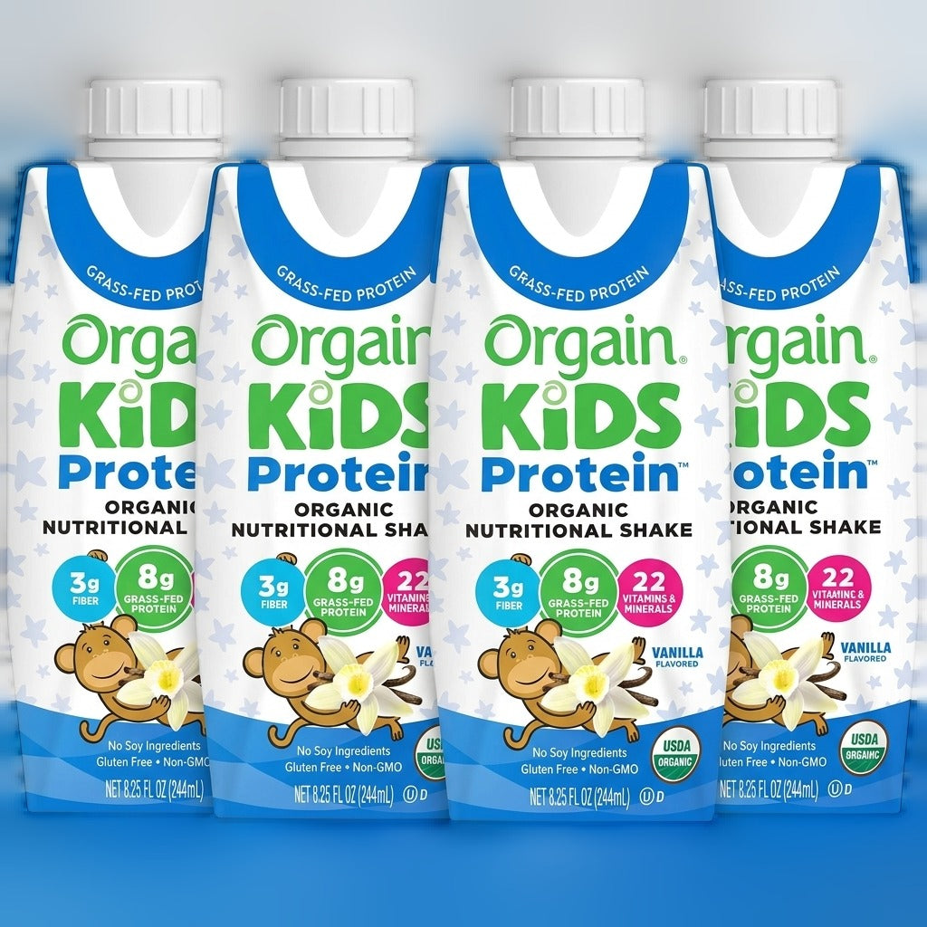Organic Kids Protein Shake - Vanilla (4 Pack)