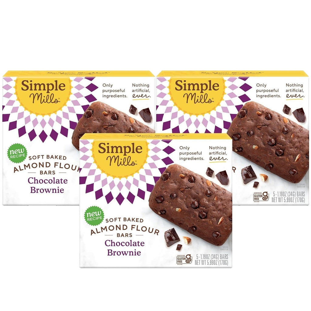 Chocolate Brownie Soft Baked Bars (3 Pack)
