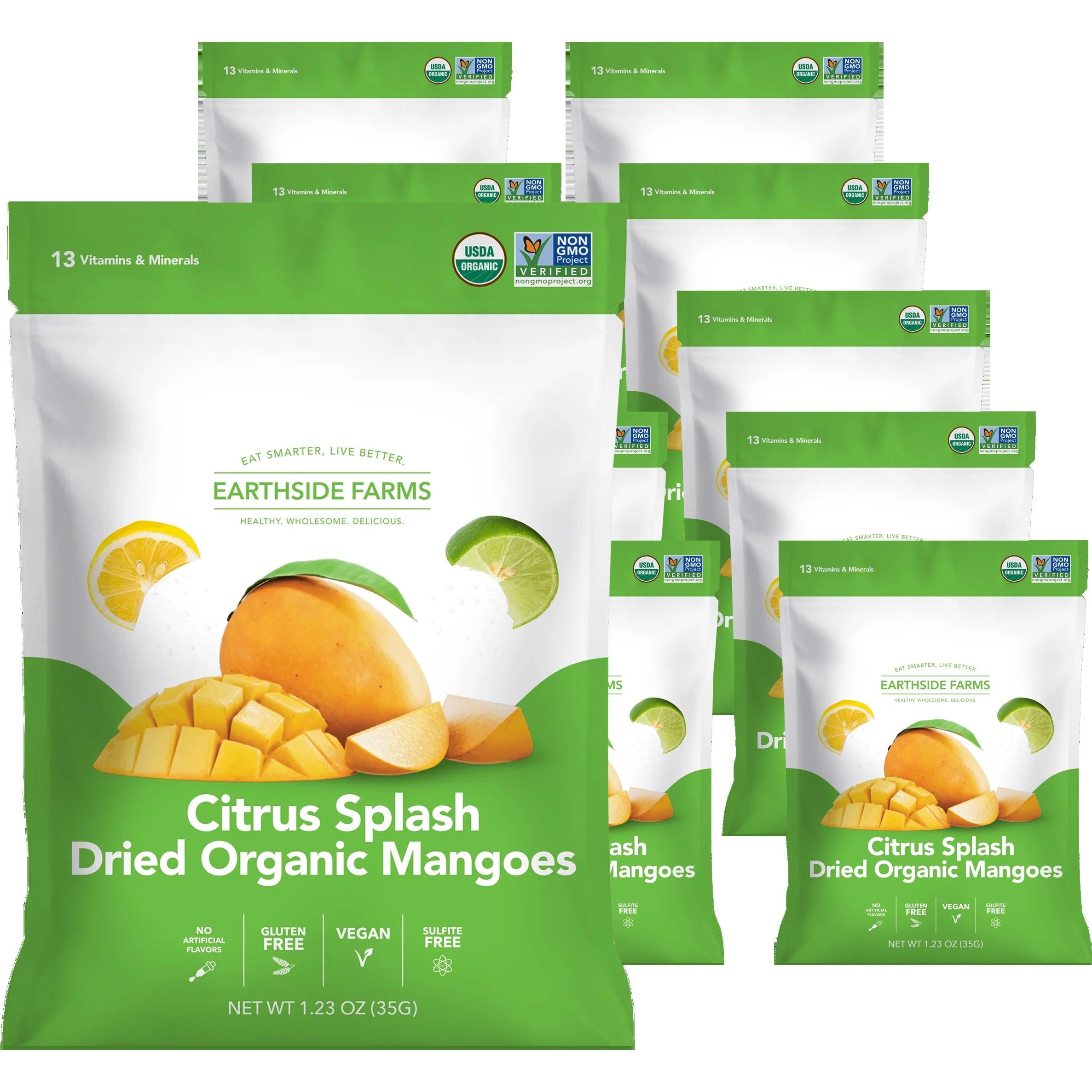 Citrus Splash Dried Organic Mangoes (10 Pack)