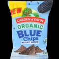 Organic Blue No Salt Tortilla Chips