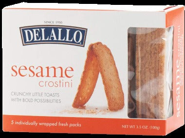 Sesame Crostini Toasts