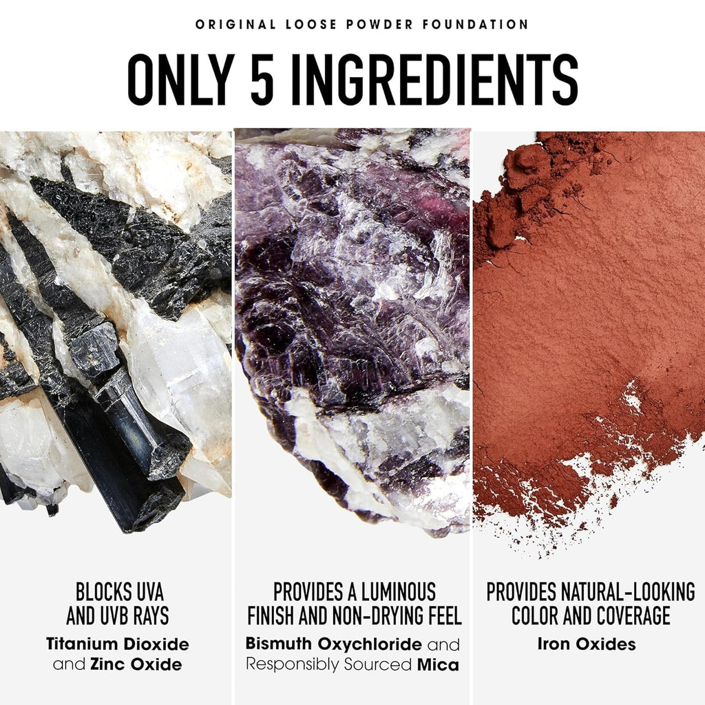 The Original Get Started Kit 3 Piece Mineral Makeup Set- Fair