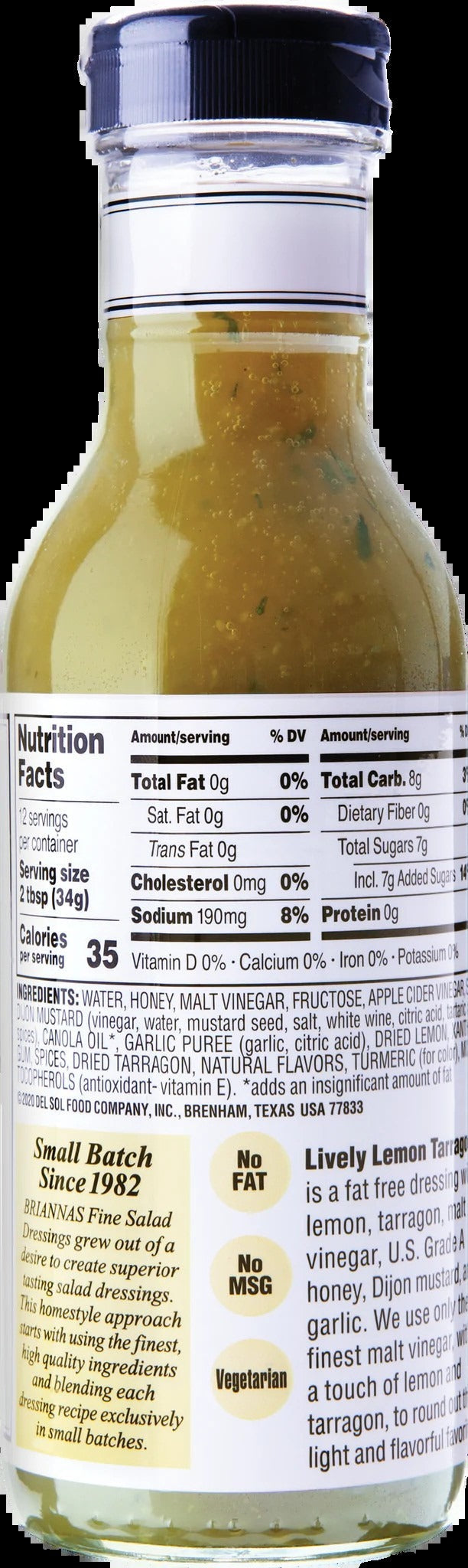 Lemon Tarragon Dressing