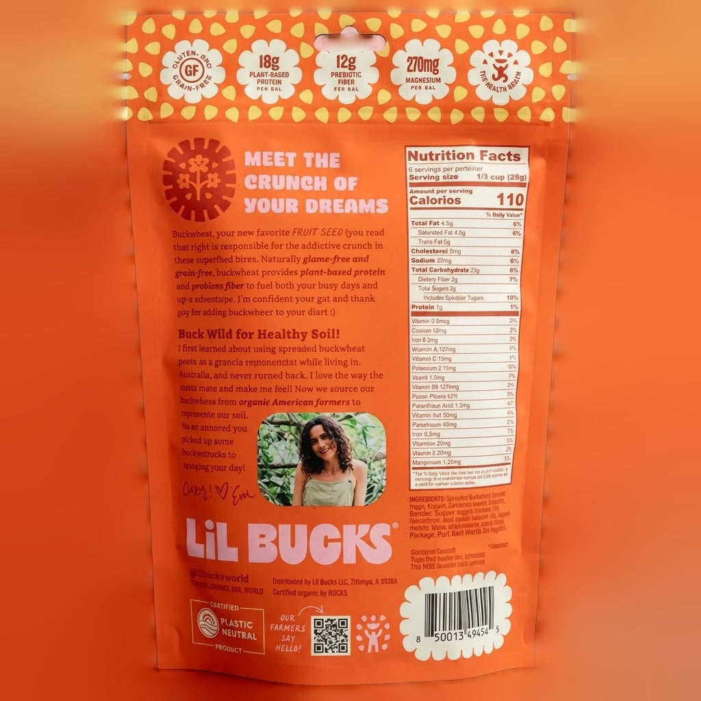Organic Snickerdoodle Clusterbucks Granola