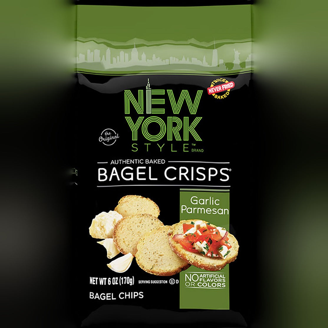 Bagel Crisps Parmesan Garlic