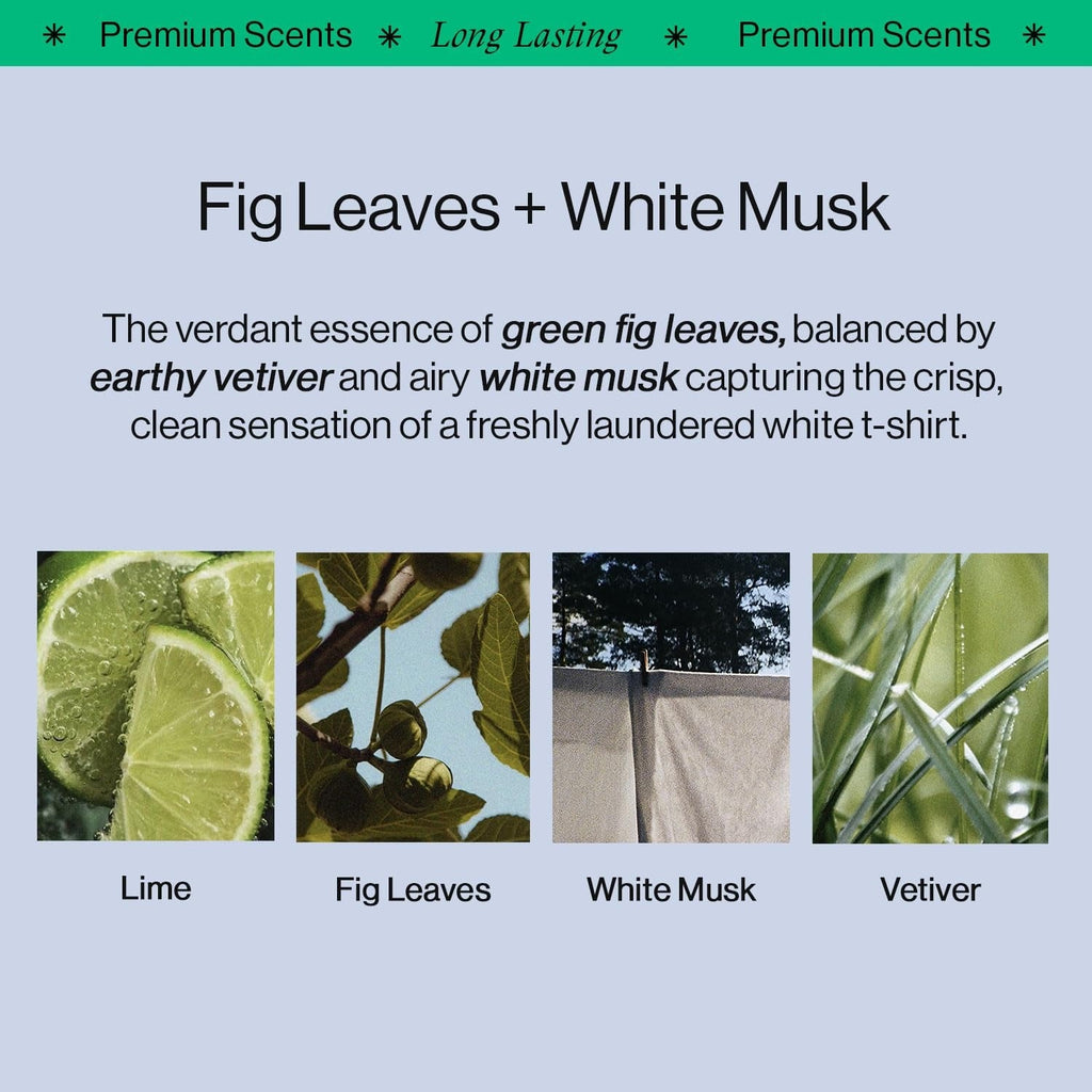 Exfoliating Body Soap Bar Fig Leaf White Musk