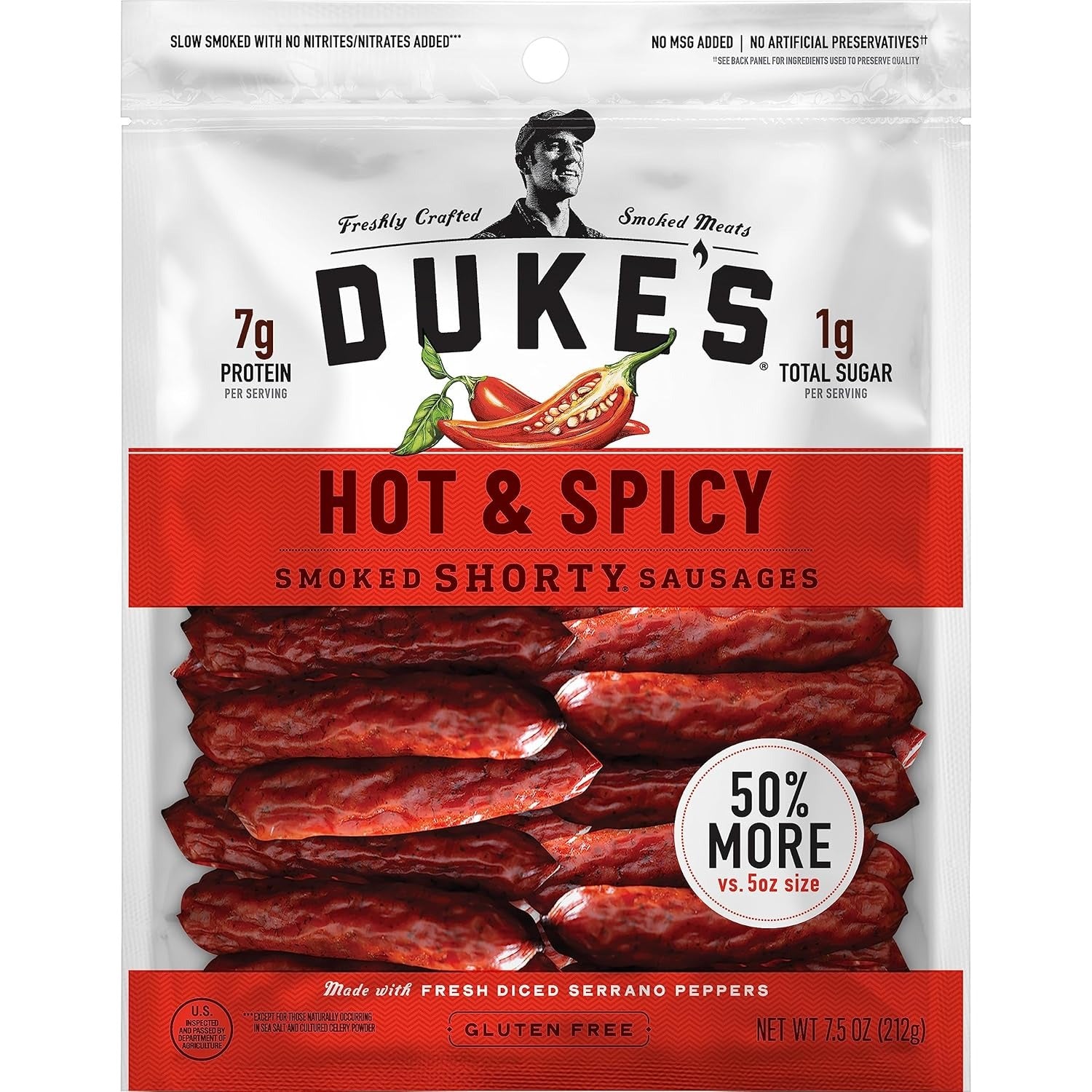 Hot & Spicy Smoked Sausage