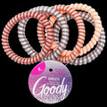 Icy Holiday Skinny Coils Jelly Bands Assorted Colors (5 CT)
