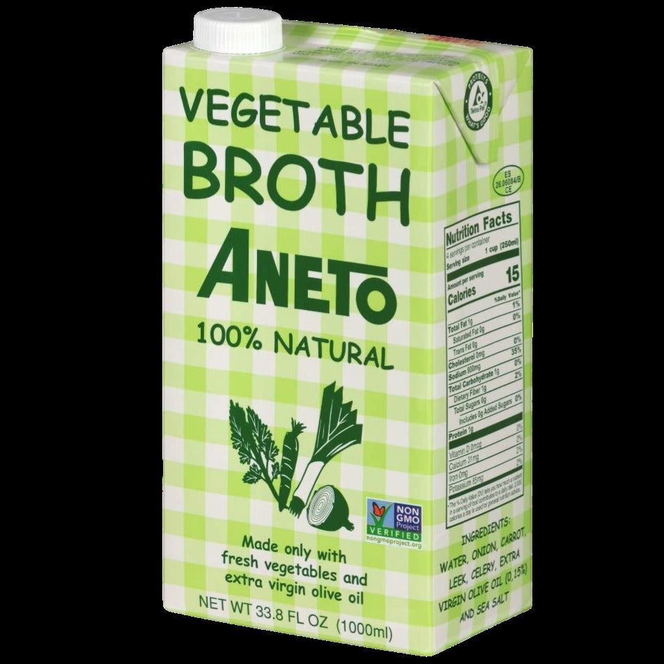 100% Natural Vegetable Broth