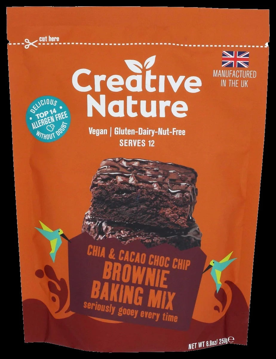 Chia & Cacao Chocolate Chip Brownie Baking Mix