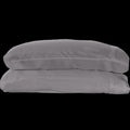 Woven Pillowcase Set in Feather (King)