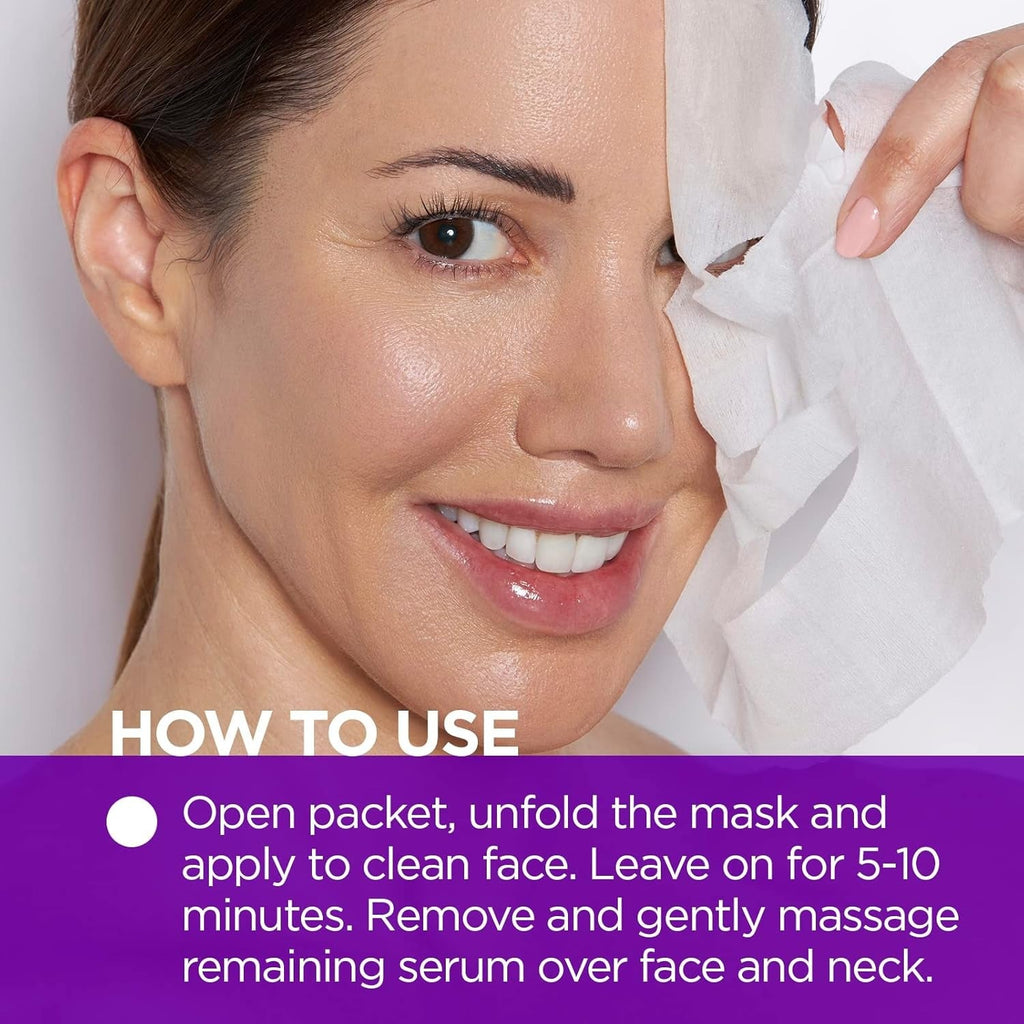 Age Defying Instant Rejuvenate and Firm Sheet Mask (6 Pack)
