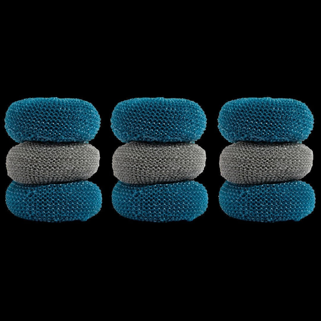 Clean Ocean Netted Scrubbers (Set of 9)