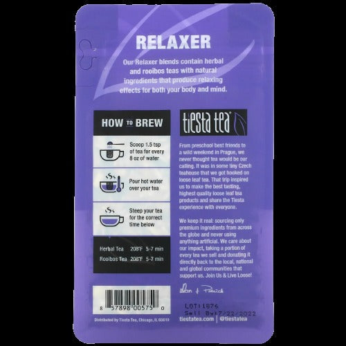 Lavender Chamomile Loose Leaf Herbal Tea