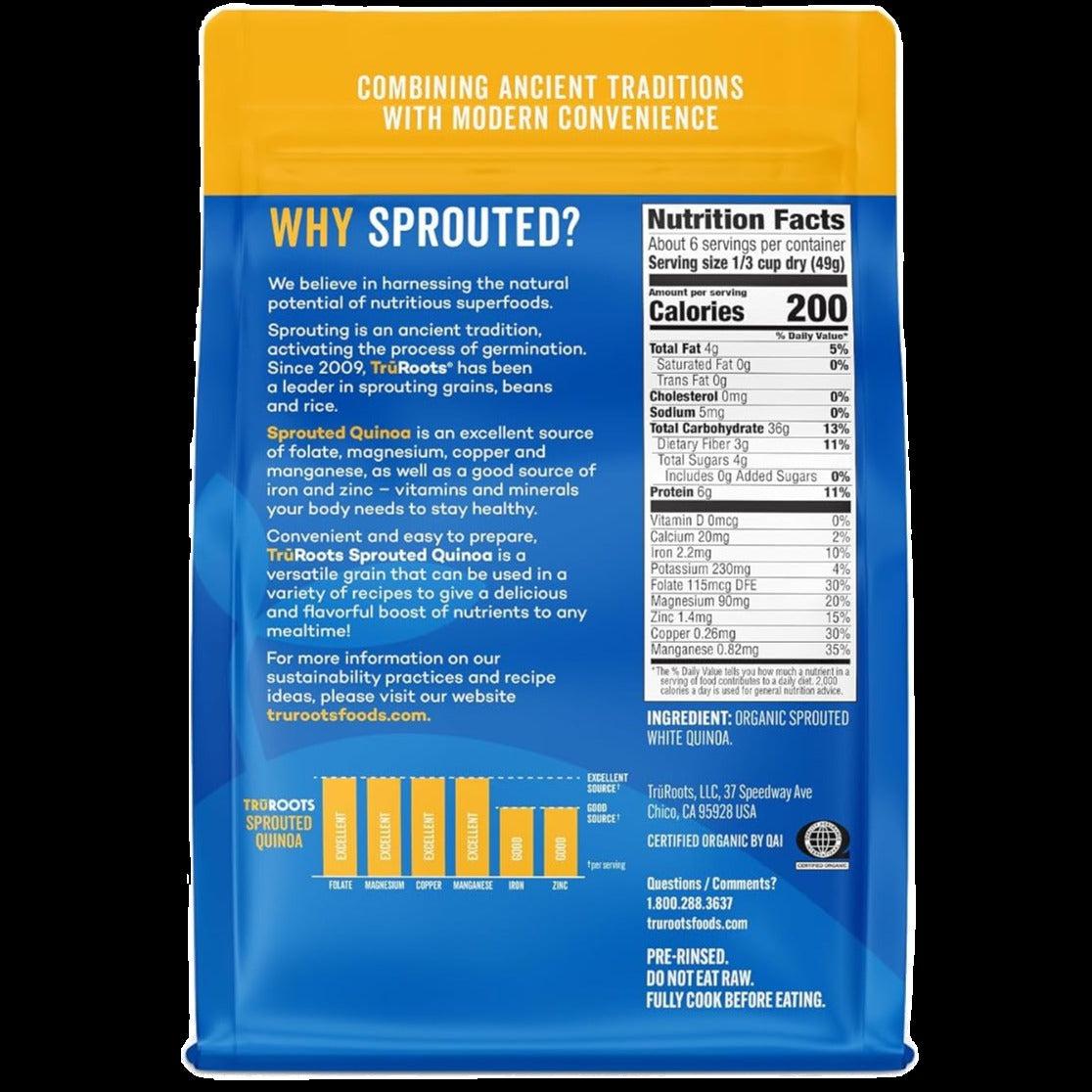 Organic Sprouted Quinoa
