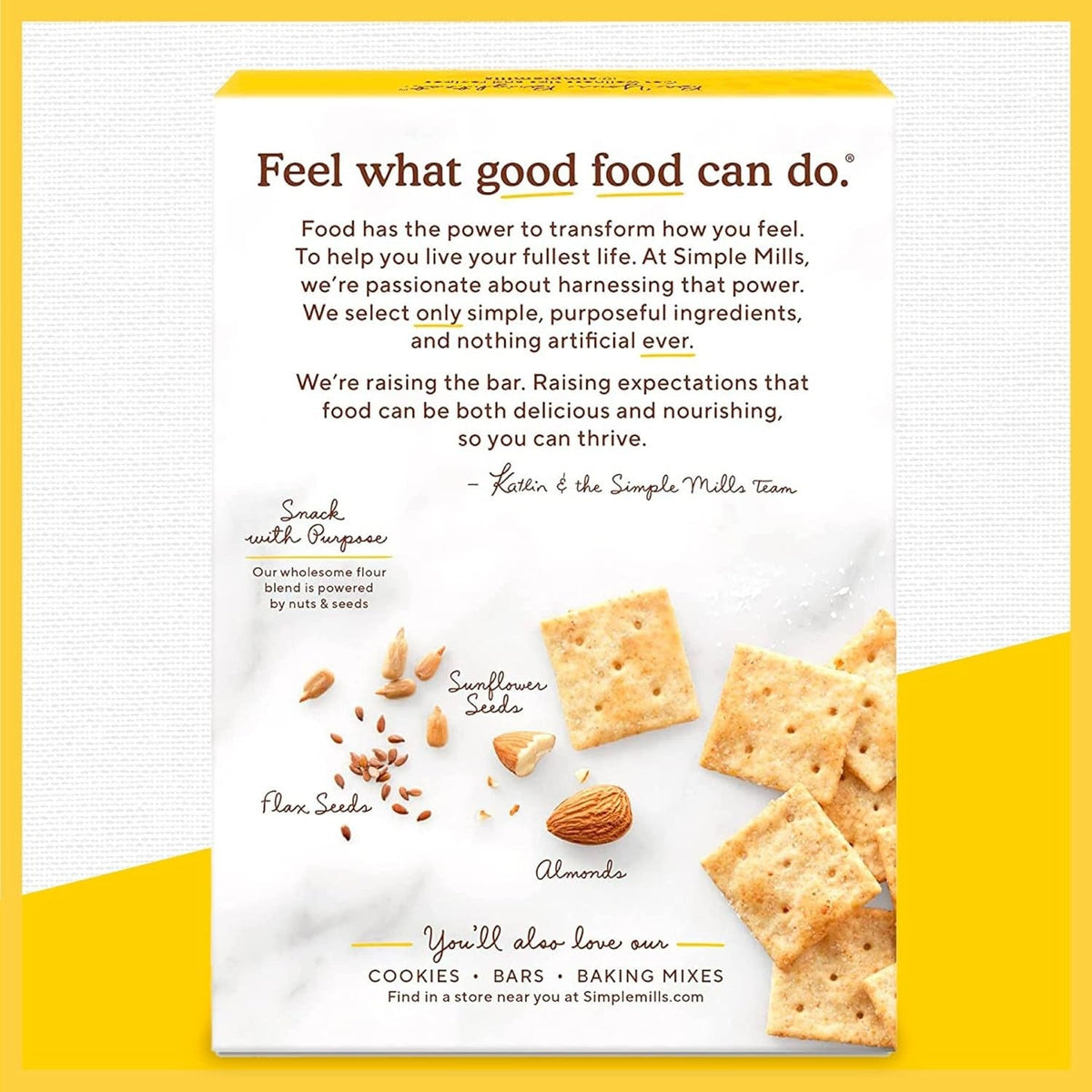 Fine Ground Sea Salt Almond Flour Crackers