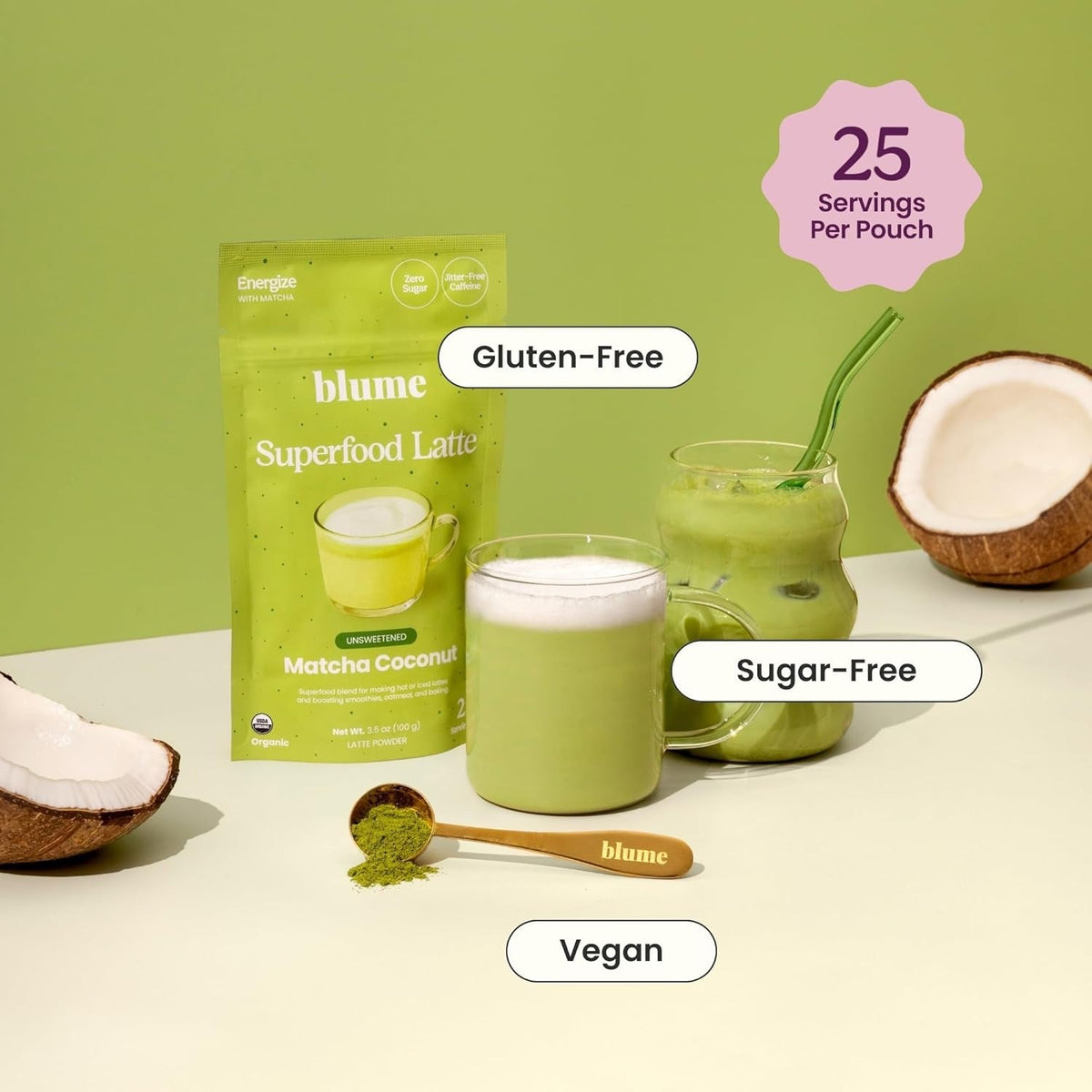 Matcha Coconut Superfood Latte Powder