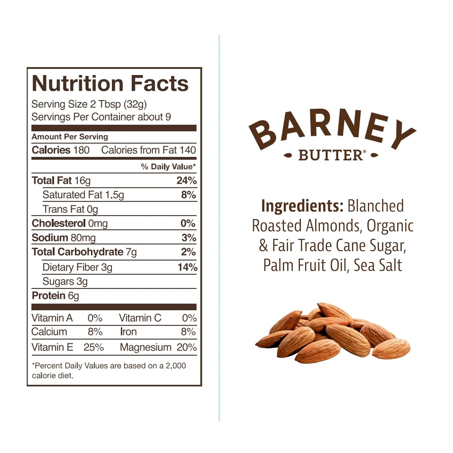 Crunchy Almond Butter