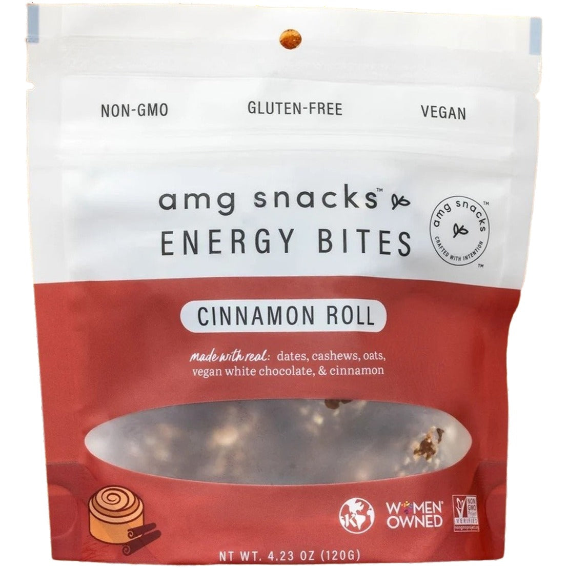 Cinnamon Roll Energy Bites