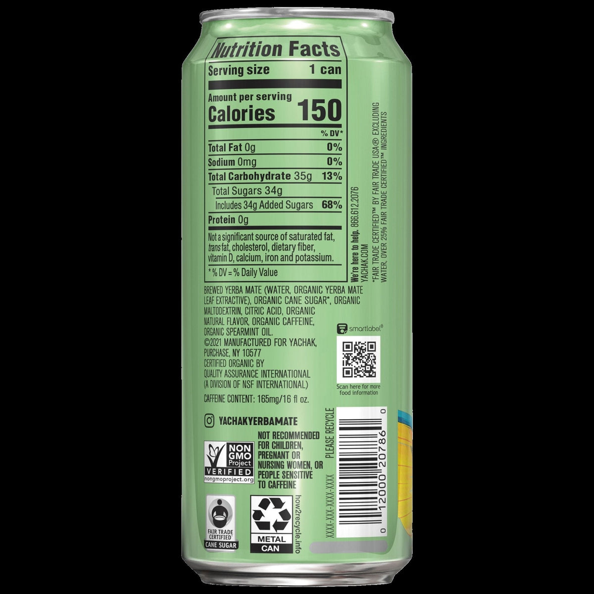Organic Ultimate Mint Yerba Mate Tea (12 Pack)