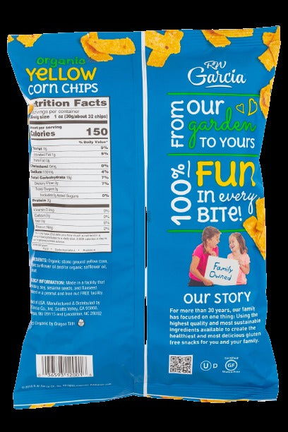 Organic Yellow Corn Chips