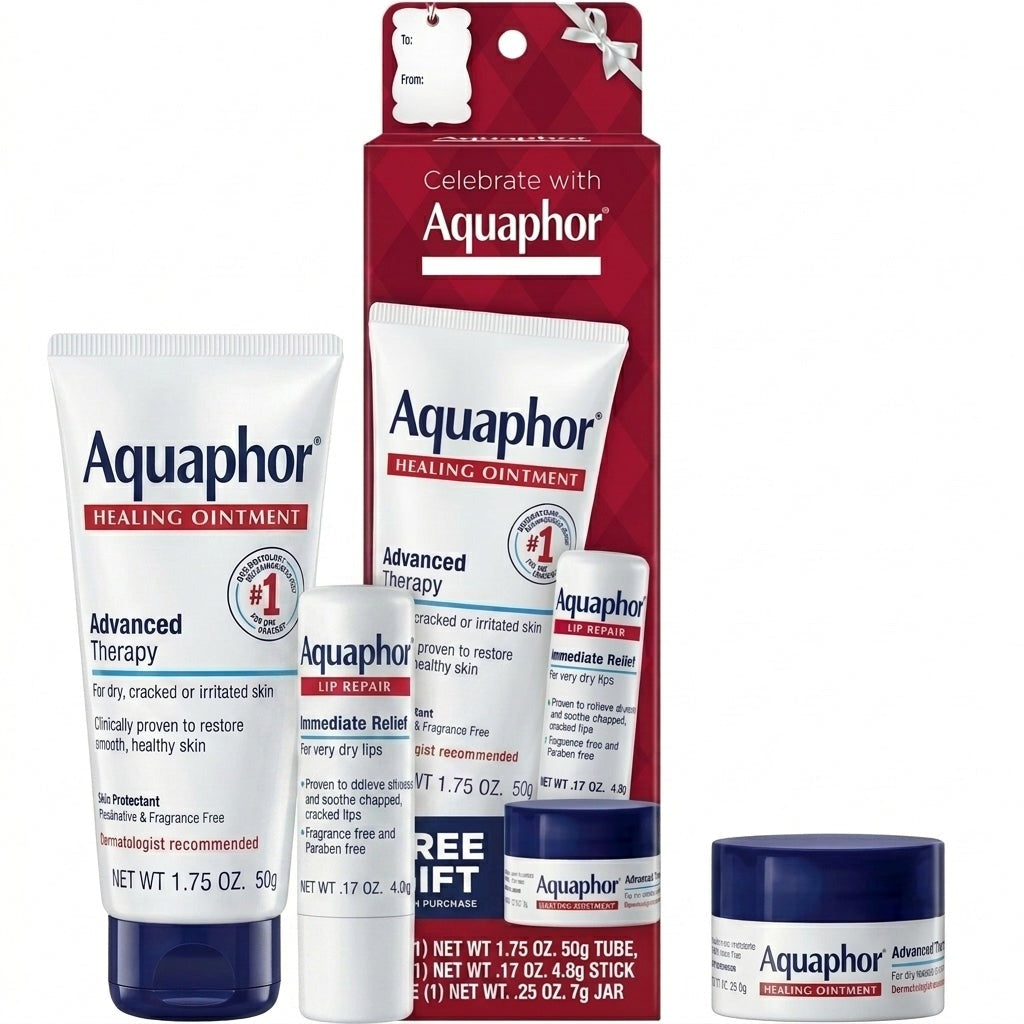 Healing Ointment And Lip Repair Set With A Free Jar Of Mini Healing Ointment