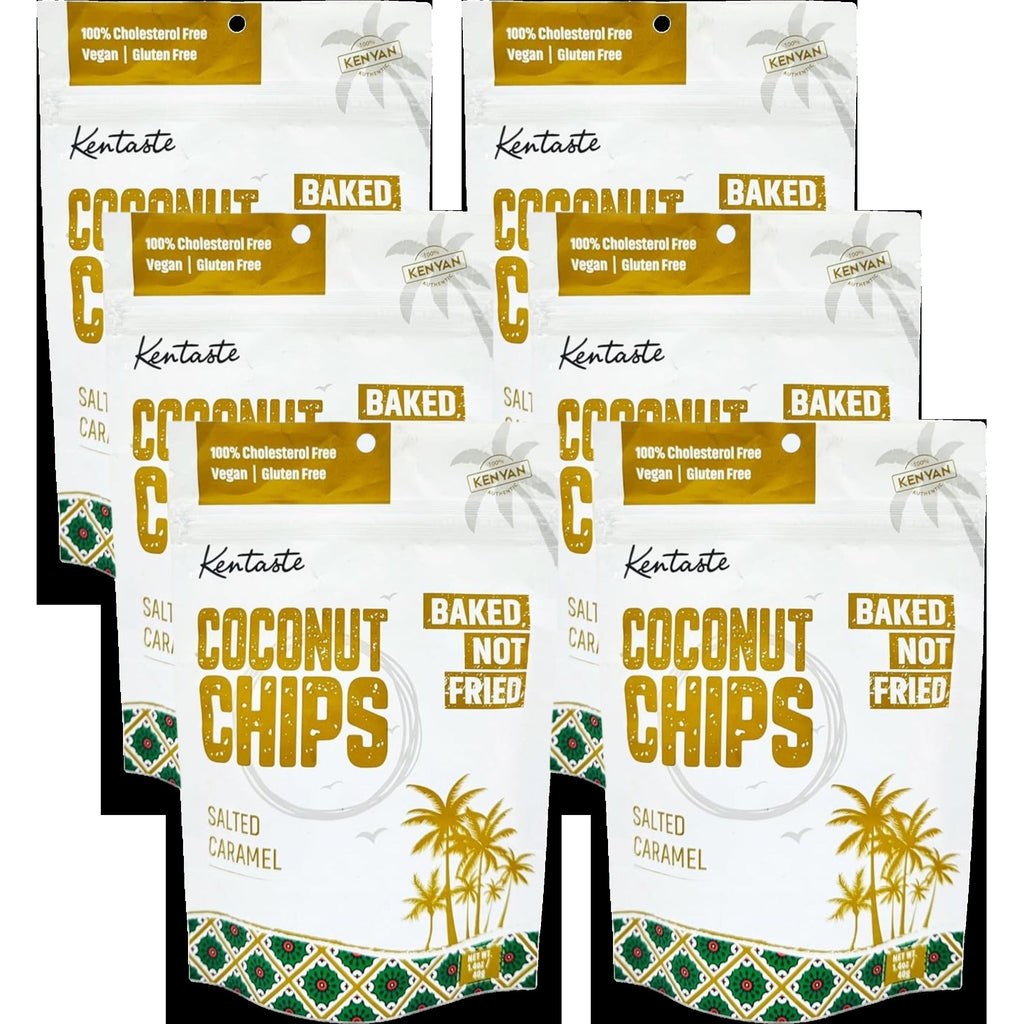 Salted Caramel Coconut Chips (6 Pack)