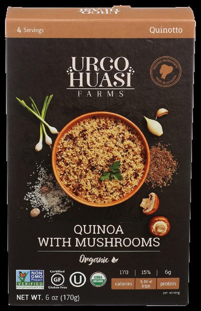 Quinoa With Mushroom